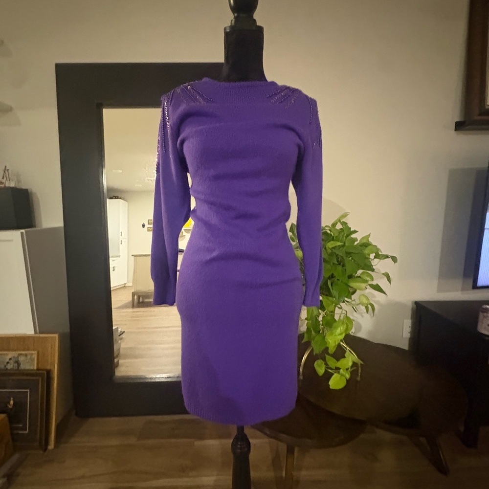 Elegant Purple Dress